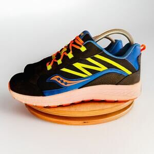 Saucony Boys Cohesion‎ 14 SK266253 Black Running Shoes Sneakers Size 7 M